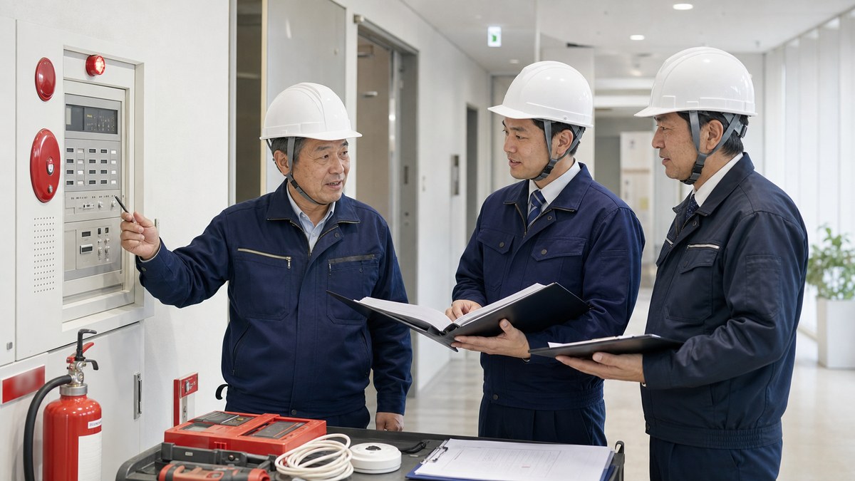 防災設備工事・点検事業のM&A事例を表すアイキャッチ画像