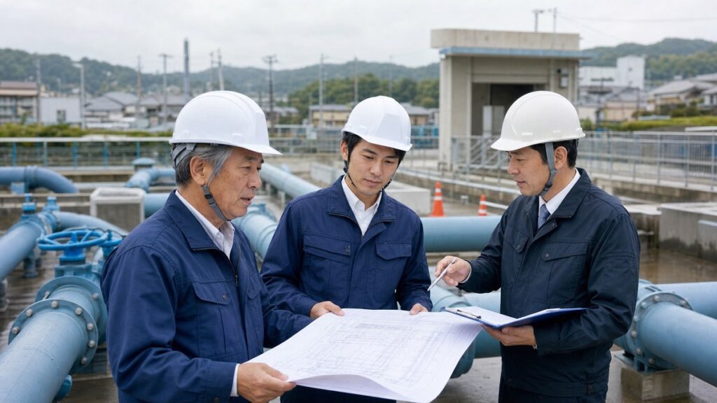 管工事・水道施設工事会社の事業承継を表すM&A事例画像